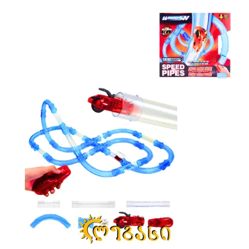 დისტანციურად (პულტით) მართვადი სათამაშო მანქანა SPEED PIPES