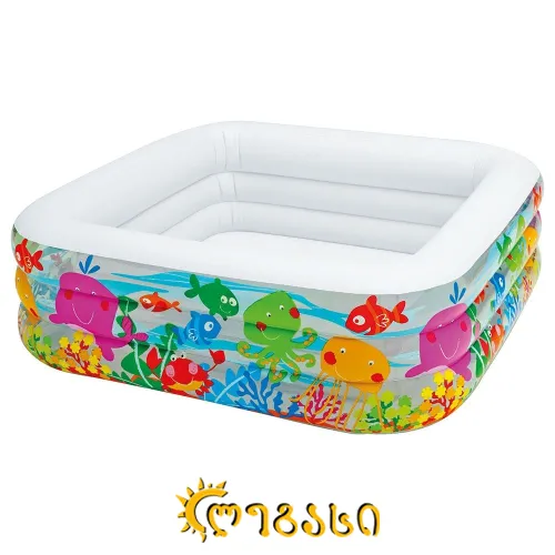 საცურაო გასაბერი აუზი INTEX 57471 159*159*50 