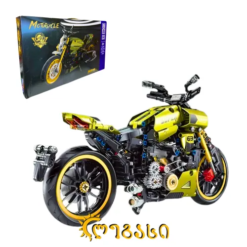 ასაწყობი სათამაშო მოტოციკლი MOTORCYCLE 