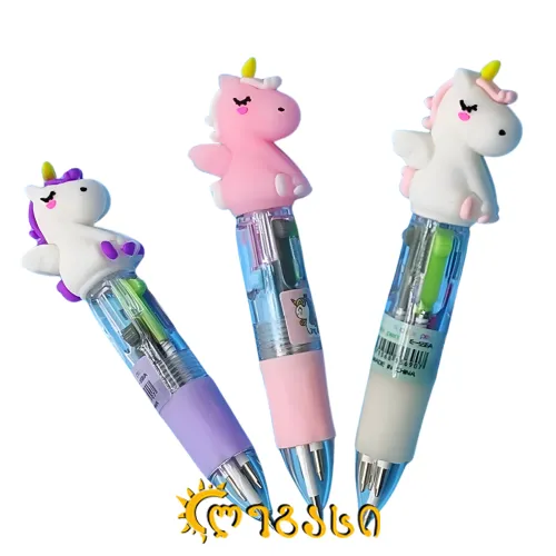 საწერი კალამი სხვადასხვა ფიგურებით