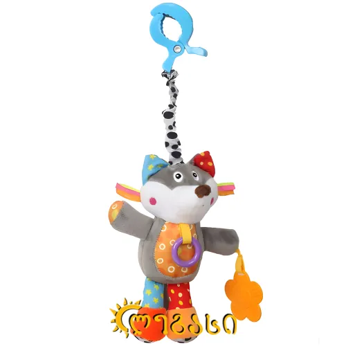 ხმოვანი სათამაშო ჩვილი ბავშვისთვის ვიბრაციით რბილი