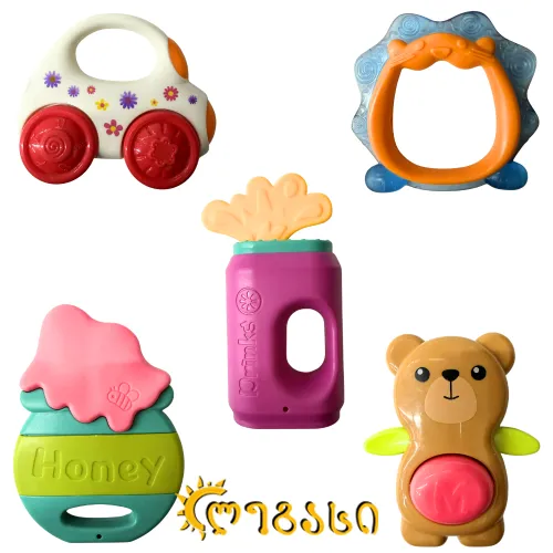  სათამაშო ჩვილი ბავშვისთვის 3 თვიდან