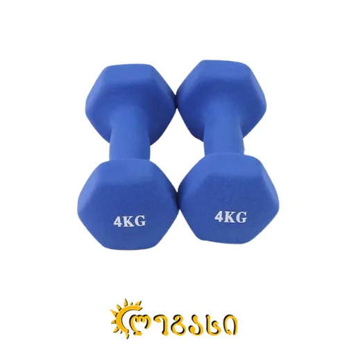 სავარჯიშო ჰანტელი 4-კგ ცალი