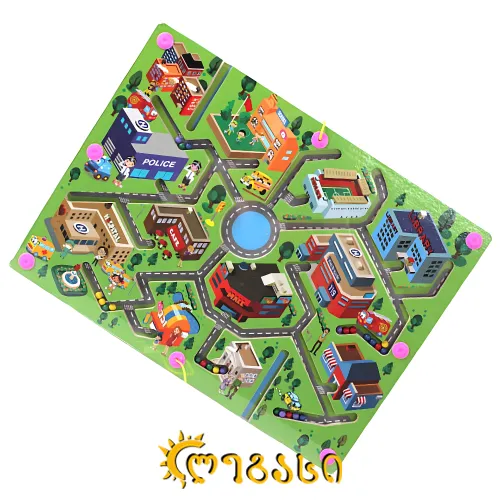 მაგნიტური ლაბირინთის თამაში