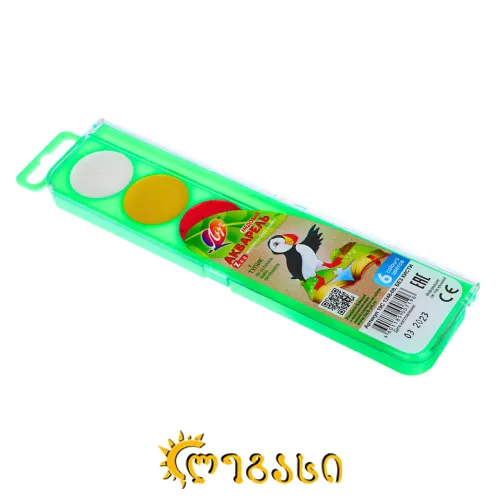 აკვარელი (6 ფერი) LUCH  "Zoo” 