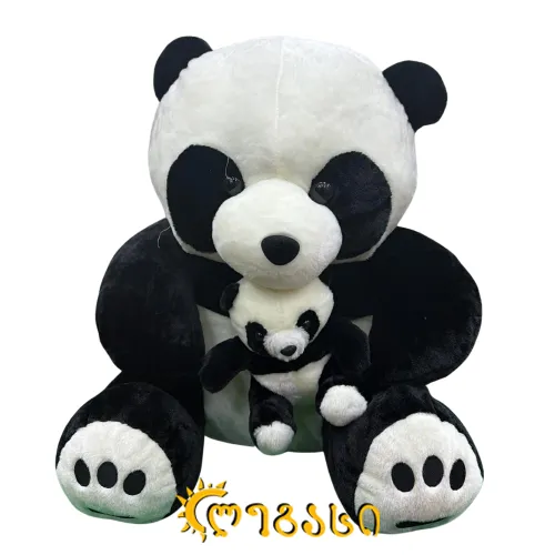 სათამაშო თოჯინა პანდა (ვალენტინობა) 53სმ.
