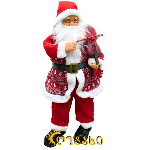 დეკორატიული თოვლის ბაბუ-65 სმ