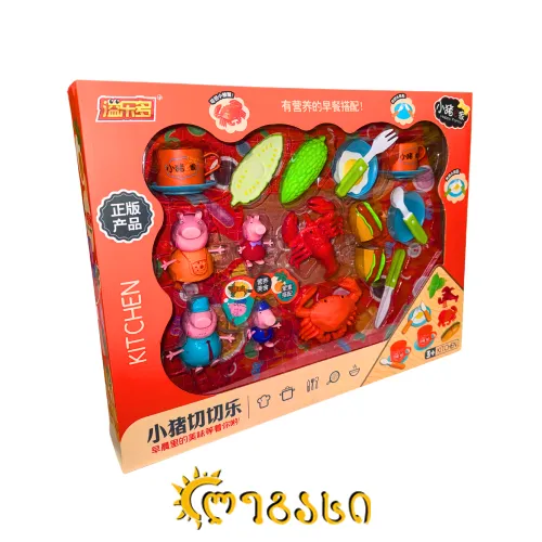 სათამაშო ნაკრები -  პეპა გოჭი (სამზარეულო)