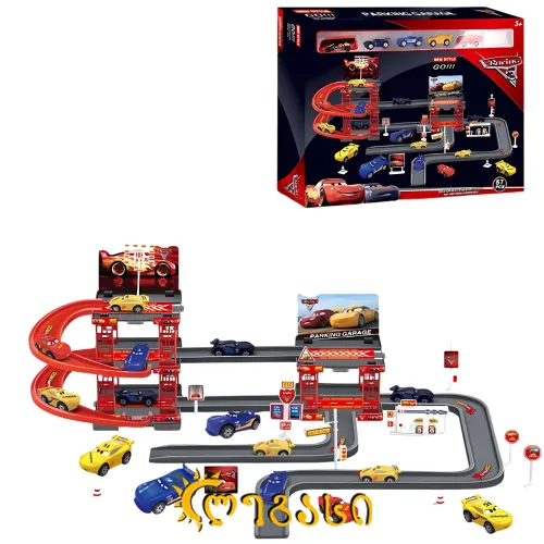 პლასმასის სათამაშო პარკინგი მაქვინის