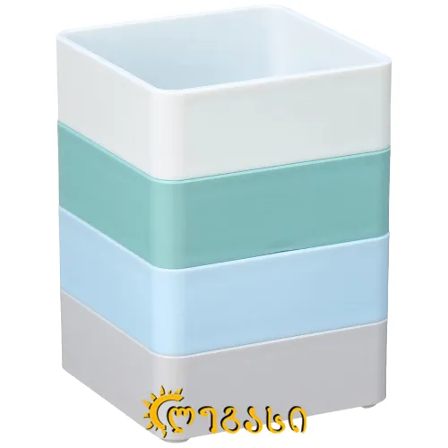 საკანცელარიო ჭიქა პლასმასის