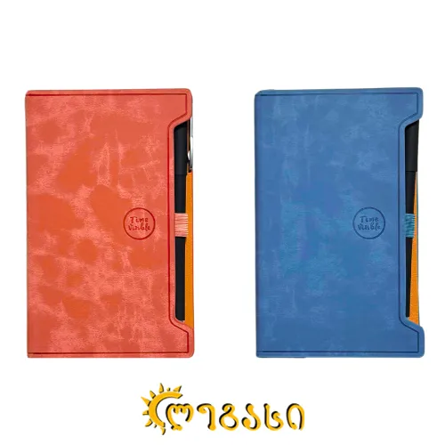 ბლოკნოტი უჯრებიანი (17X11 სმ) საწერი კალმით