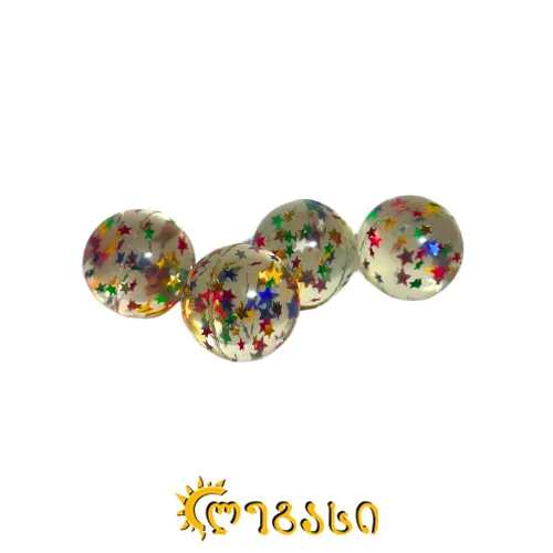 კაუჩუკის ბურთები 25-ც