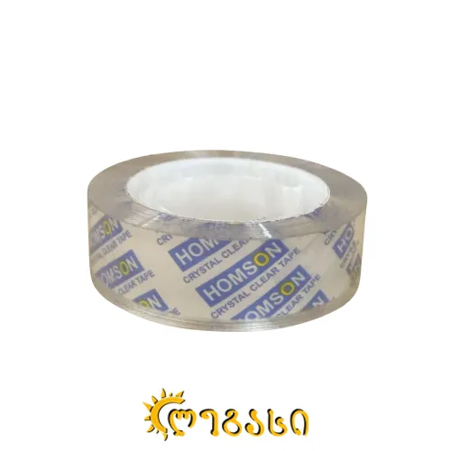 სკოჩი გამჭირვალე პატარა 1.5-სმ. 25-მეტ.