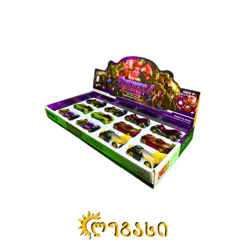 საკოლექციო მანქანები HOT WHEEL - AVENGERS 4: ENDGAME