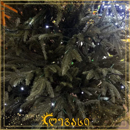 საახალწლო ნაძვის ხის განათება სიგრძე 20-მ