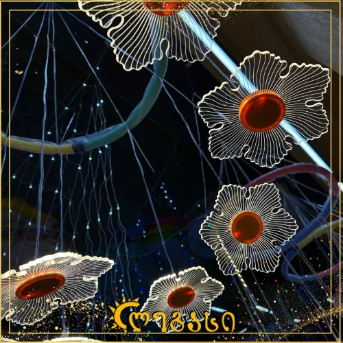 ნაძვის ხის განათება  ჩამოსაკიდი