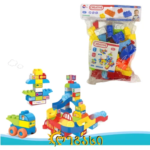 ასაწყობი კუბიკები - განმავითარებელი ბლოკები (დიდი)