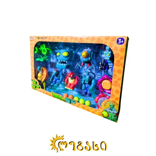 სათამაშო ნაკრები PLANTS VS ZOMBIES