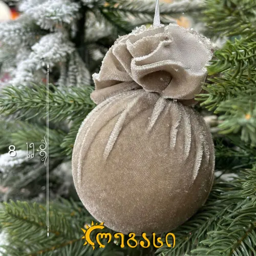 საახალწლო ნაძვის სათამაშო 3 ცალი