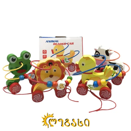 საბავშვო სათამაშო  სხვადასხვა სახეობა ხის