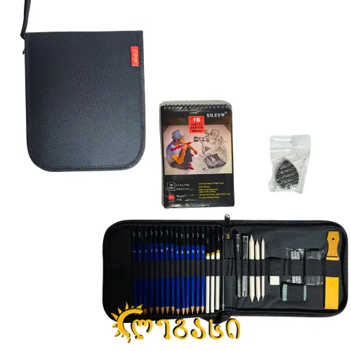 სამხატვრო ფანქრების ნაკრები