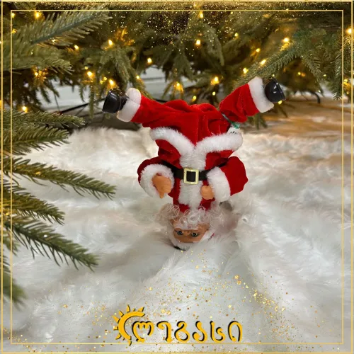 საახალწლო დეკორატიული თოვლის ბაბუა