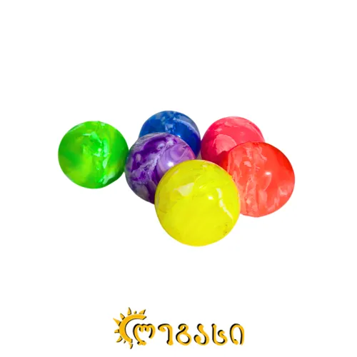 კაუჩუკის ბურთები 10-ც