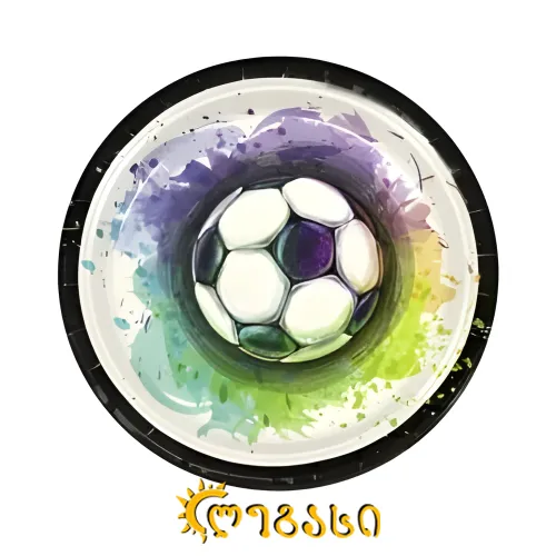 დაბადების დღის თეფში საბავშვო 10-ც.  #-7 . პატარა