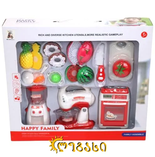 სათამაშო სამზარეულოს ნაკრები