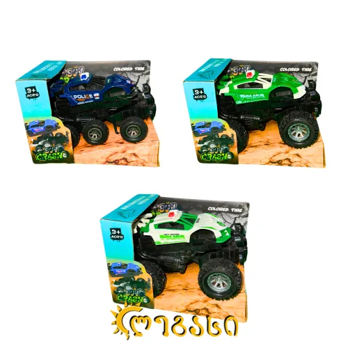 საკოლექციო მანქანა SUV CRASH 