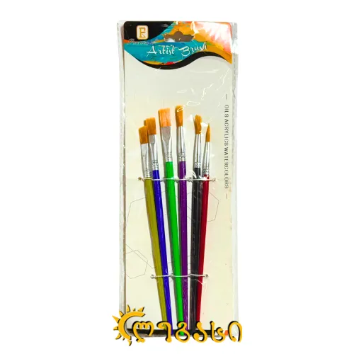 სამხატვრო ფუნჯების ნაკრები (6 ცალი) Artist Brush