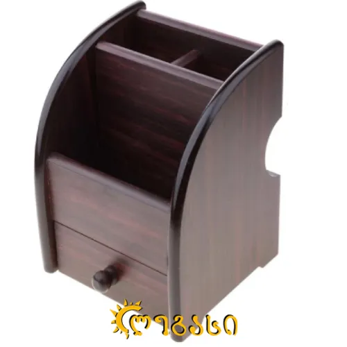 მაგიდის კრებულის ჩასაწყობი ხის