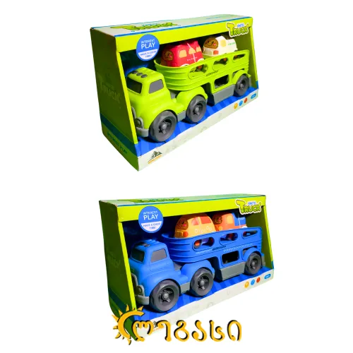 სათამაშო მანქანების ნაკრები KINETICK TRUCK