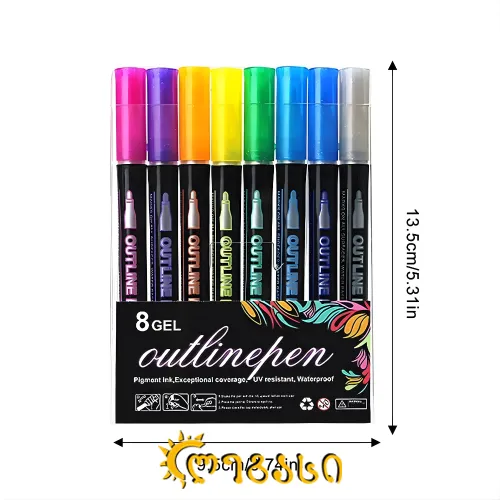 საწერი კალამი ბჭყვიალა 12-ც.