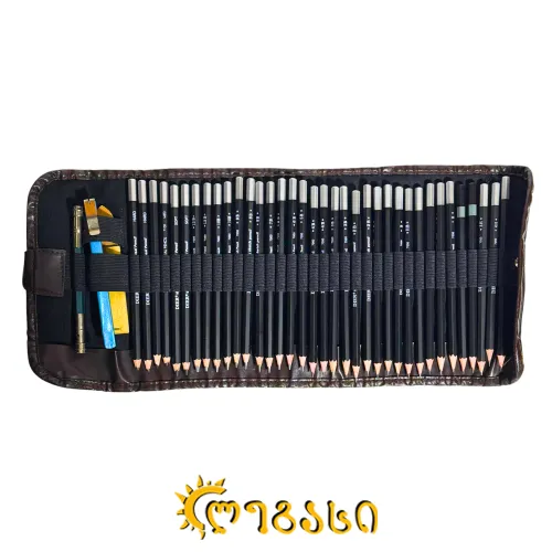 სამხატვრო ფანქრების ნაკრები