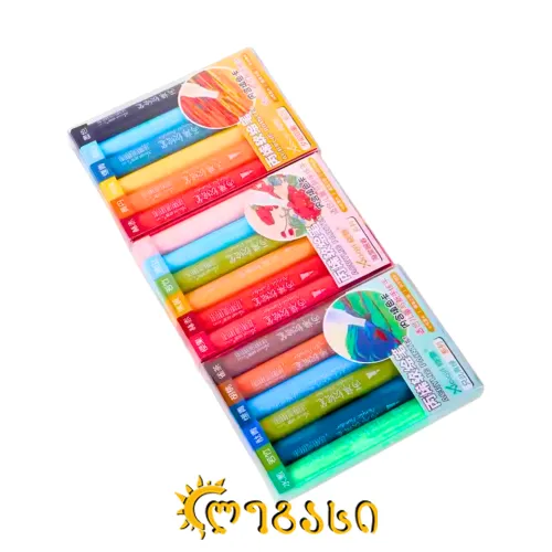 აკრილის ფლომასტერი (6 ფერი) 