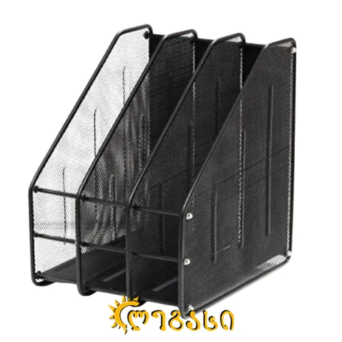 საკანცელარ. თარო ვერტიკალური მეტალის 3-ნი