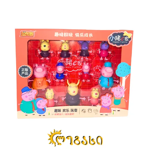 სათამაშო ნაკრები -  პეპა გოჭი (პერსონაჟები)