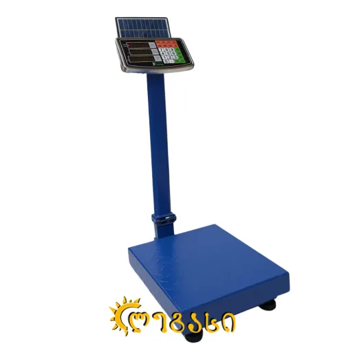 ელექტრო სასწორი მზის სატენით 150-კგ.