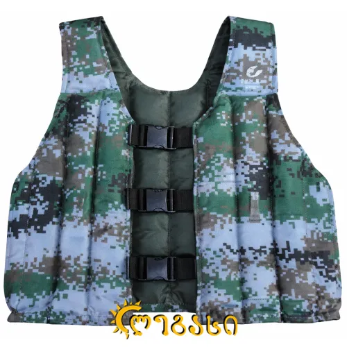 სავარჯიშო წონიანი ჟილეტი HJ-G028-10kg