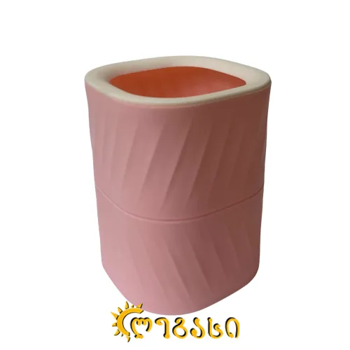 საოფისე მაგიდის ჭიქა პლასმასის