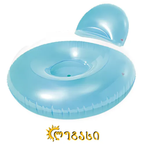 საცურაო გასაბერი რგოლი 137*122სმ 