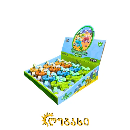 საკოლექციო მოტოციკლები DINOSAUR CAR: PRESS TOYS