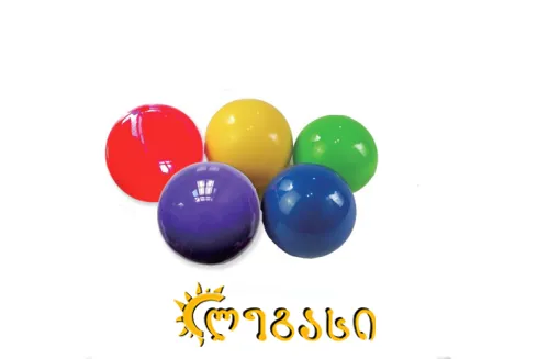 სავარჯიშო რეზინის ბურთი SC-88084（17cm）