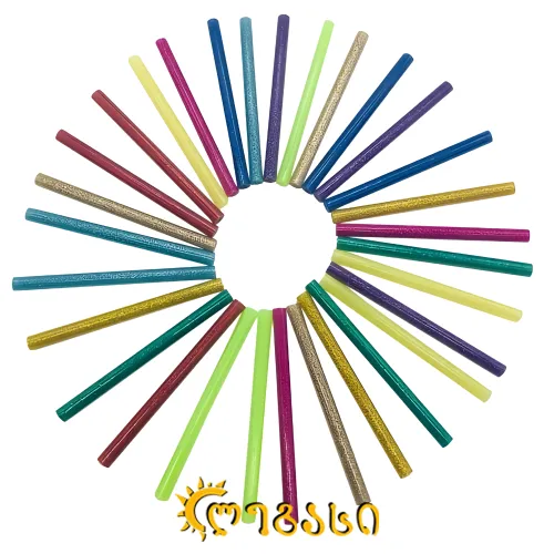 სილ.ს ჯოხი ფერადი დიდები ბრჭყვიალა 1550-ც