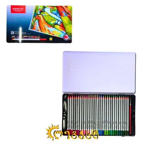 სამხატვრო ფანქრების ნაკრები (60 ფერი) WATER COLOR PENCILS 
