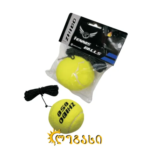 ჩოგბურთის სავარჯიშო ბურთი რეზინით Replacement Tennis Rebounder Ball SC-88403