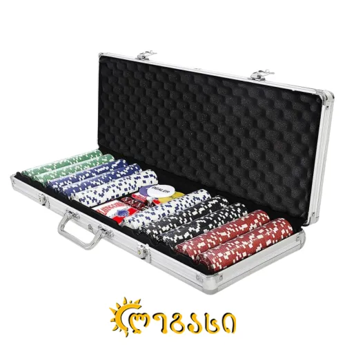 
პოკერი 500 poker პოკერის ნაკრები pokeris nakrebi poker set g