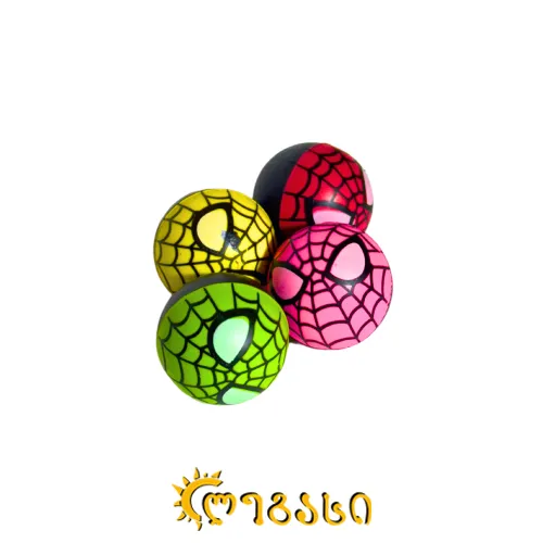 კაუჩუკის ბურთები SPIDER MAN