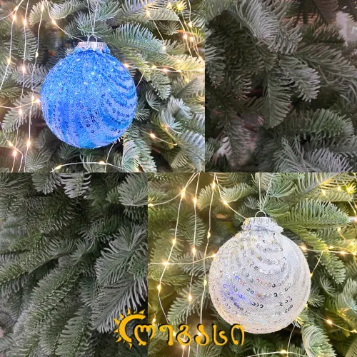 ნაძვის ხის მოსართავი სათამაშო (4ც.)